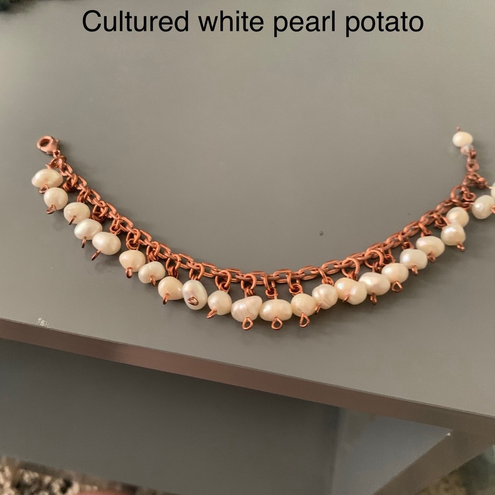Cultured pearl jewelry handmade by me - Picture 2 of 5